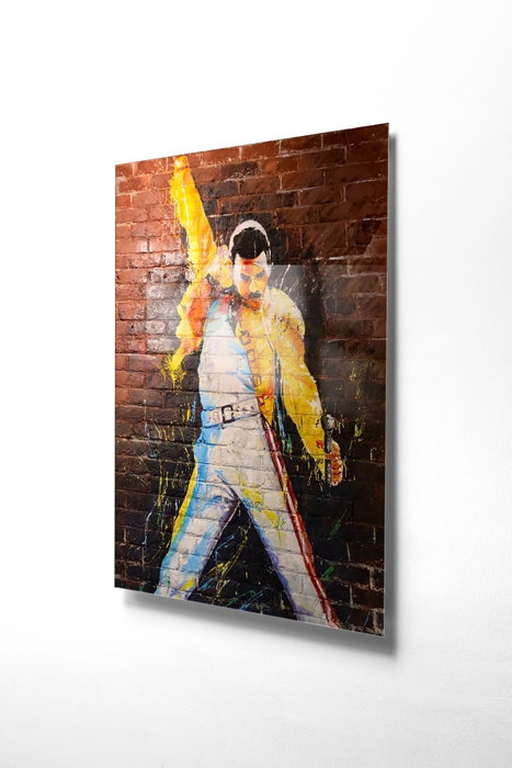 Wallity UV-566 Cuadro Decorativo de Vidrio Templado Multicolor 30 x 45 cm